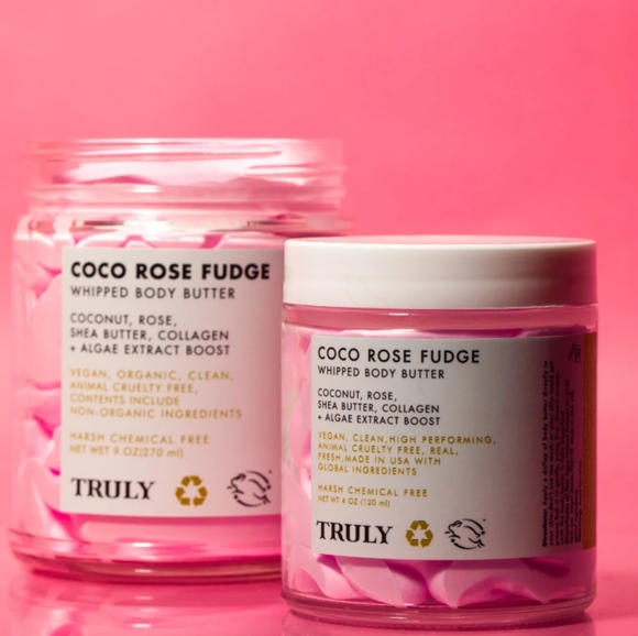 TRULY: COCO ROSE FUDGE WHIPPED BODY BUTTER - Picture 2 of 6